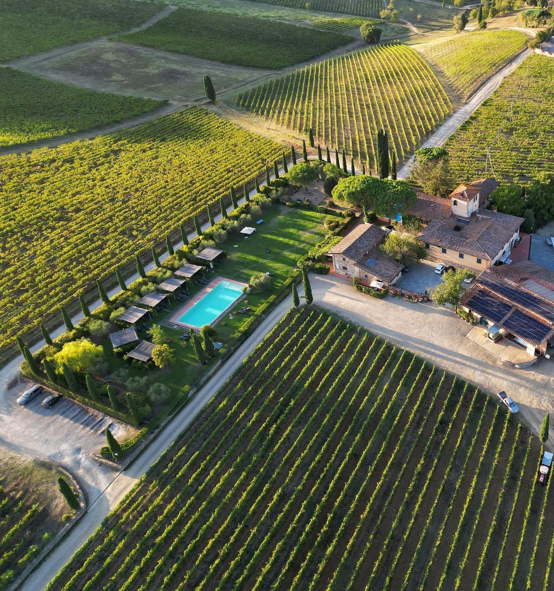 Viticcio Vila Greve in Chianti Exterior foto